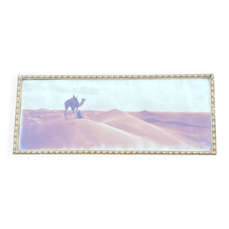 Old photograph from 1920 signed by Alexandre Bourgault, an Orientalist.