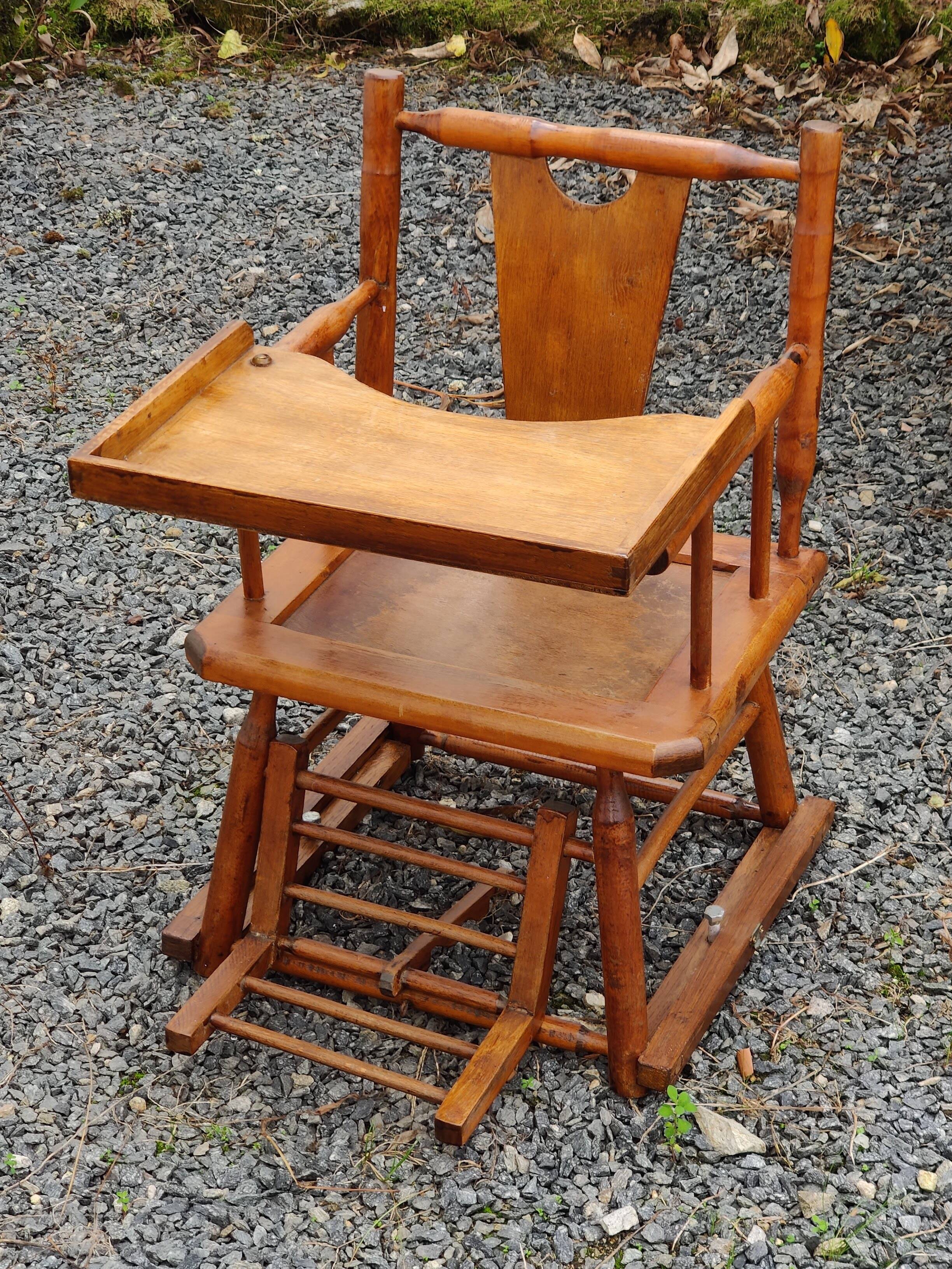 Old baby high chair