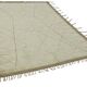 Handwoven Turkish Rustic 206 cm x 295 cm Beige Wool Carpet