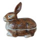 Old rabbit pie dish, ceramic terrine