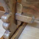 Large farmhouse or monastery table in solid oak.