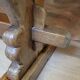 Large farmhouse or monastery table in solid oak.