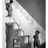 Photograph two children India Rajasthan around 1960