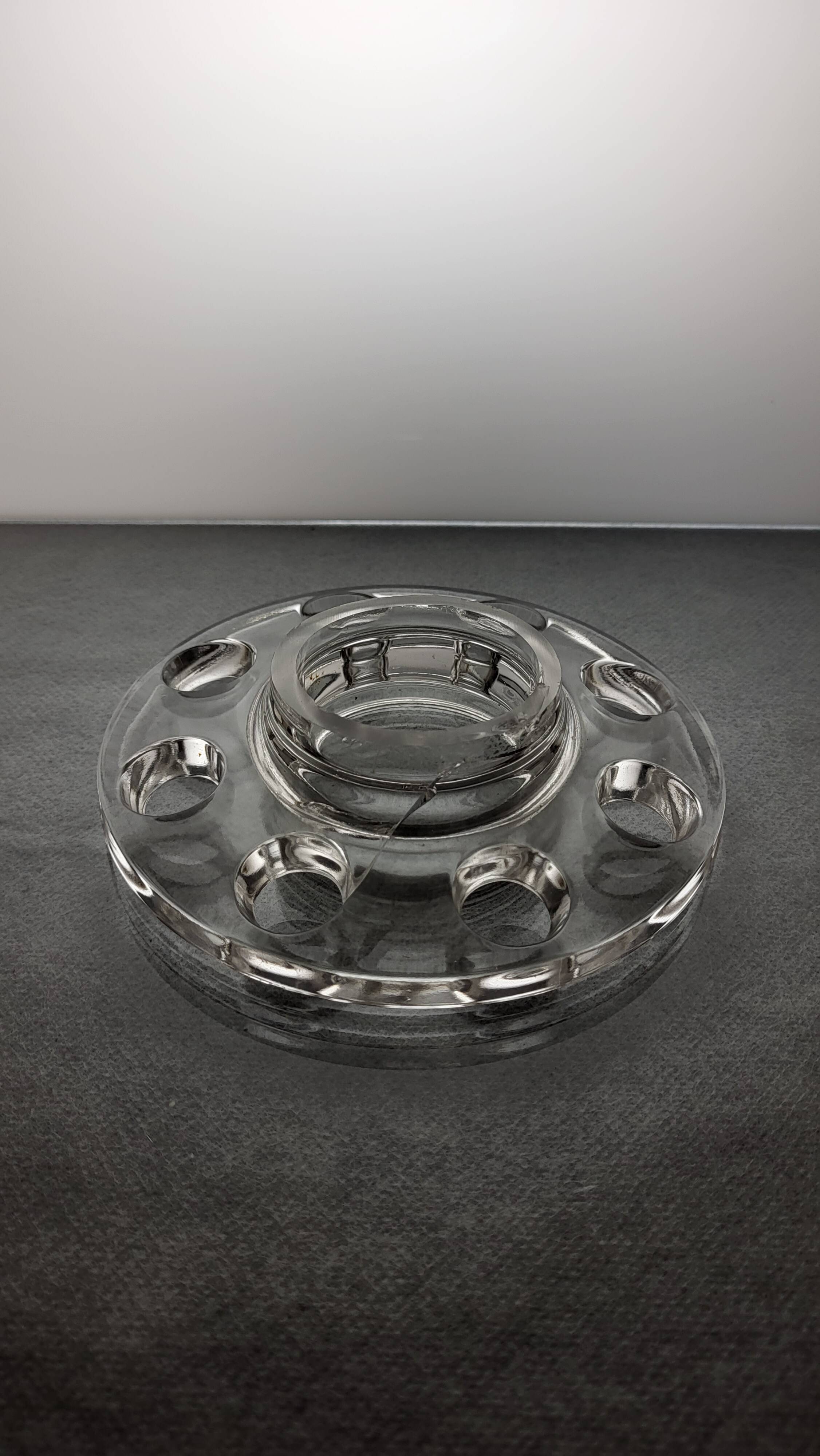 Pique Flowers Vase in crystal P. D'avesn
