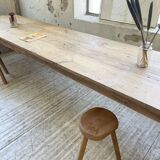 4m XXL pine and oak farmhouse table
