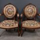 Paire de fauteuils en hêtre, style Louis XVI – début XXe