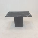 Table basse en marbre italien, années 1980