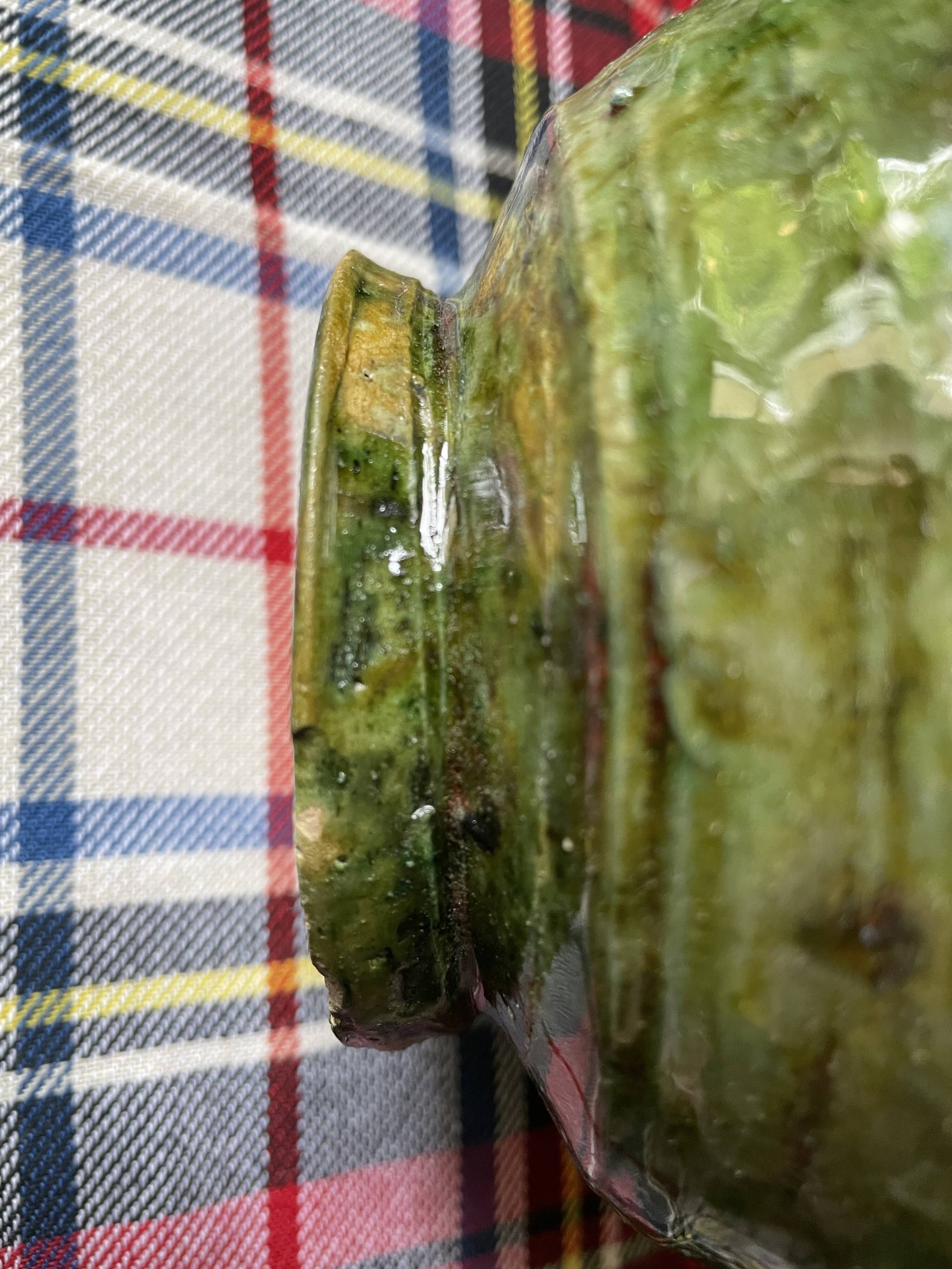 Emerald green Tamegroute bowls D14.5