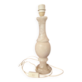 Pied de lampe en marbre