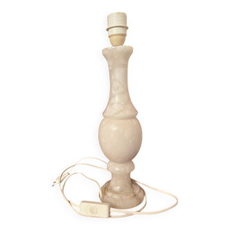 Marble lamp base