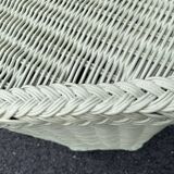 Rattan side table