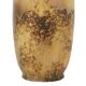 Vintage West Germany Vase Brown Beige Marble Effect Earthenware 484-26