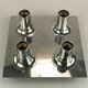 60s 70s Wall Light Wandlampe Cosack Chrome Wall Light Design 60s 70s