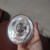 Vase conique en verre La Rochère