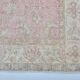 Tapis floral turc beige et rose sku 3221