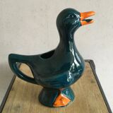 Earthenware duck pitcher