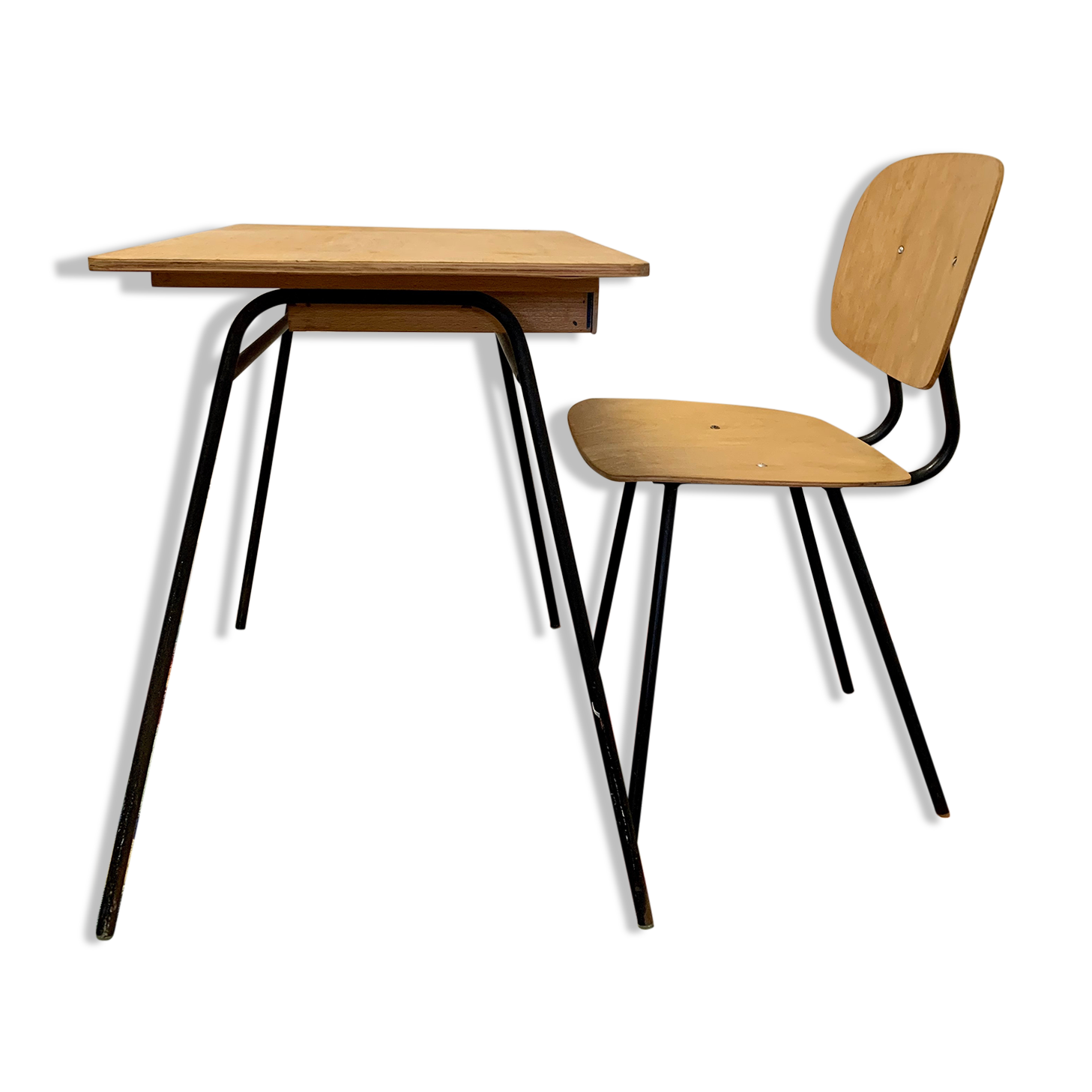 Baumann desk and children's chair set