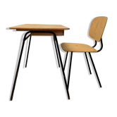 Ensemble bureau et chaise enfant baumann