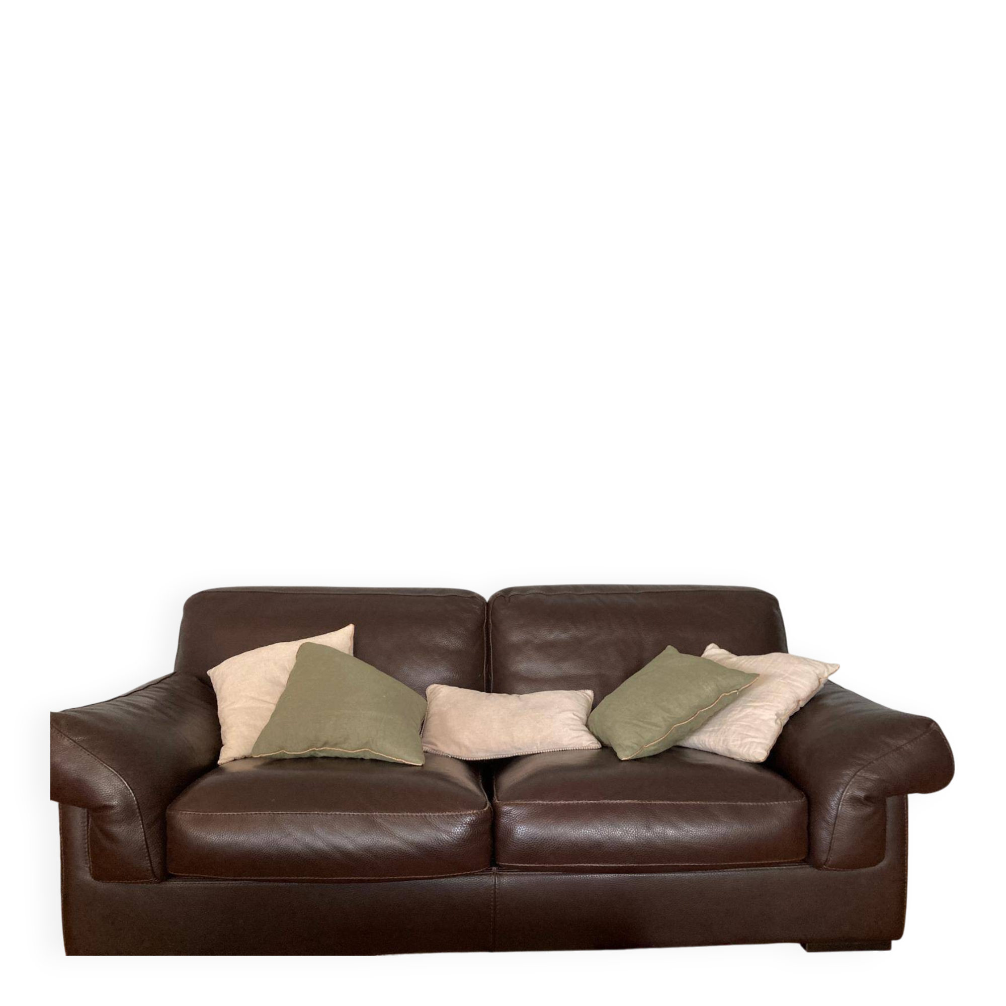 Roche Bobois leather sofa