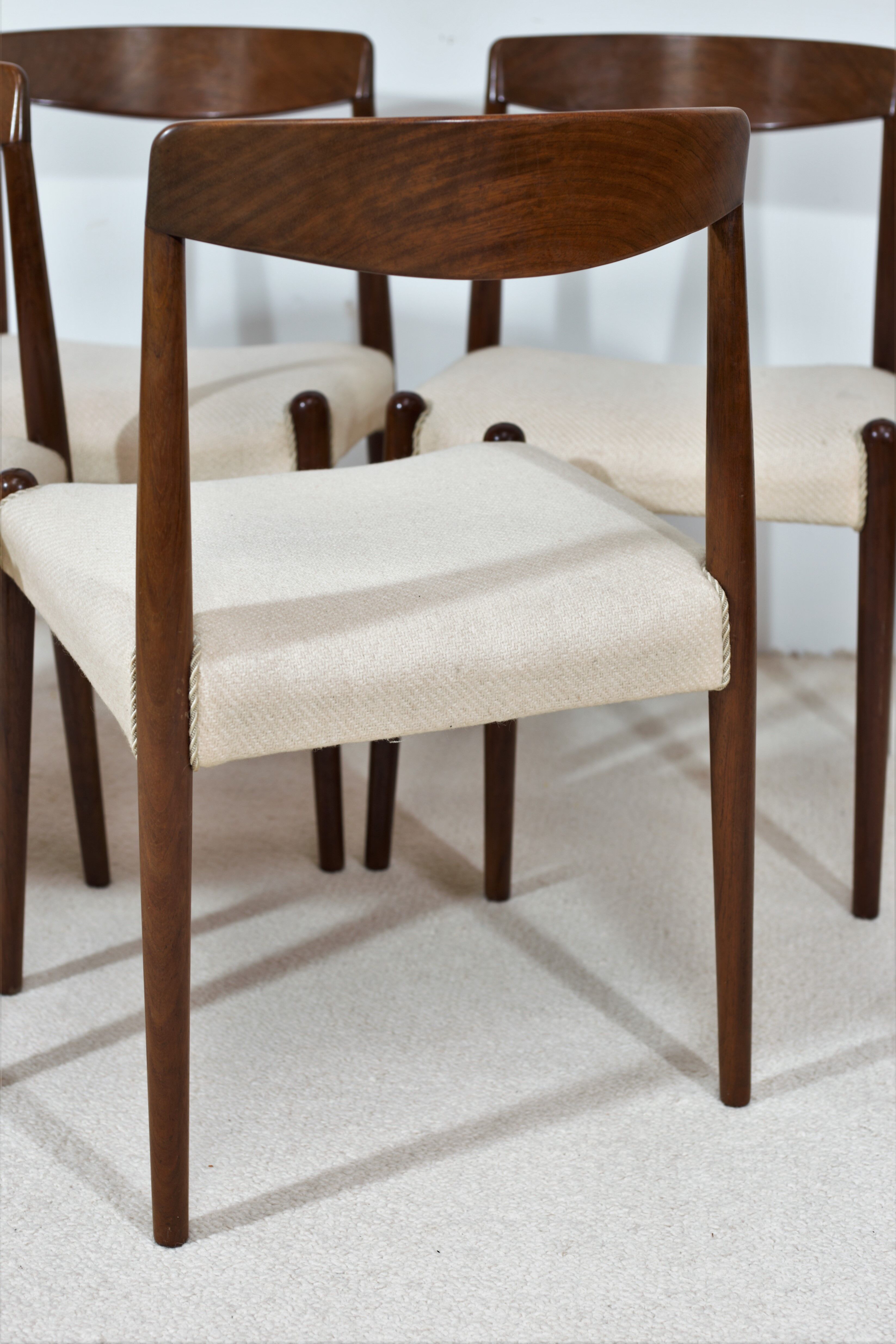 Danish walnut chairs