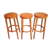 Trio of bar stools