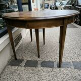 Very beautiful extending table, six spindle legs, Louis 16 period