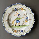 Set of Moustiers plates, 18th century