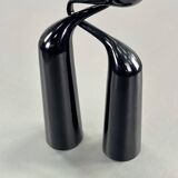 Menu candlestick set in black by Mikaela Dörfel