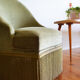 Toad velvet olive chair