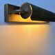 Modernist solid brass wall light, France 1940
