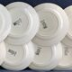 11 dessert plates Saint Amand Terre de Fer, 1930