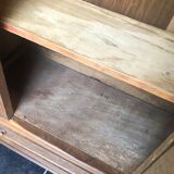 Antique wardrobe with mirror