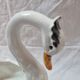 Empty swan ceramic pocket from 1970