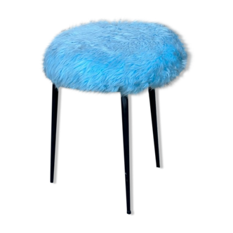Vintage blue Pelfran stool