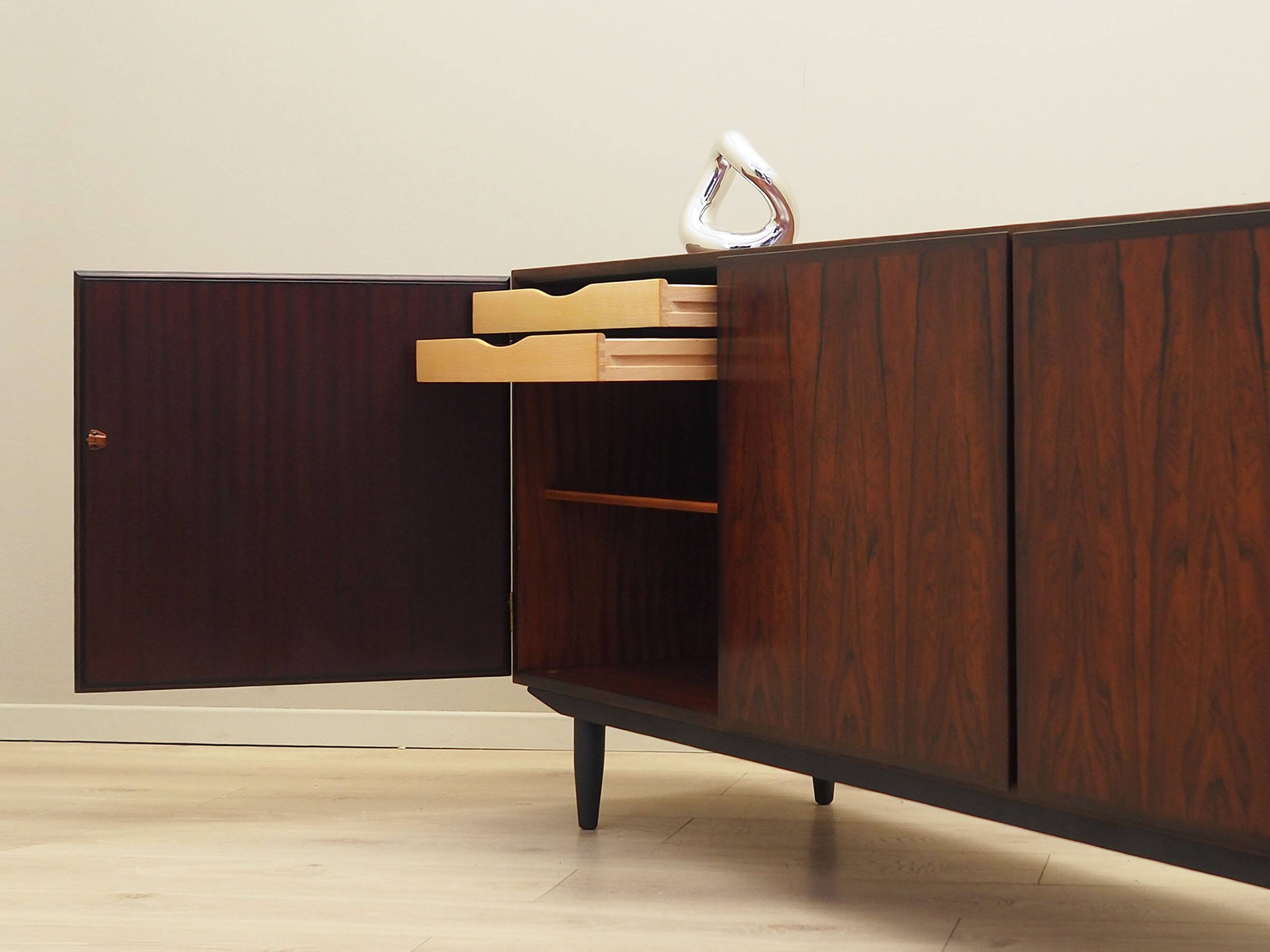 Danish rosewood sideboard by Omann Jun, 1970s