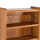 Compact open teak cabinet - danish design