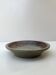 Bowl, hand-turned glazed stoneware catchall signed PY.