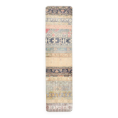 2x9 Multicolor Rustic Boho Vintage Runner Rug, 70x282 Cm