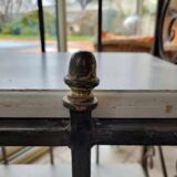 Wrought iron baker's grid.