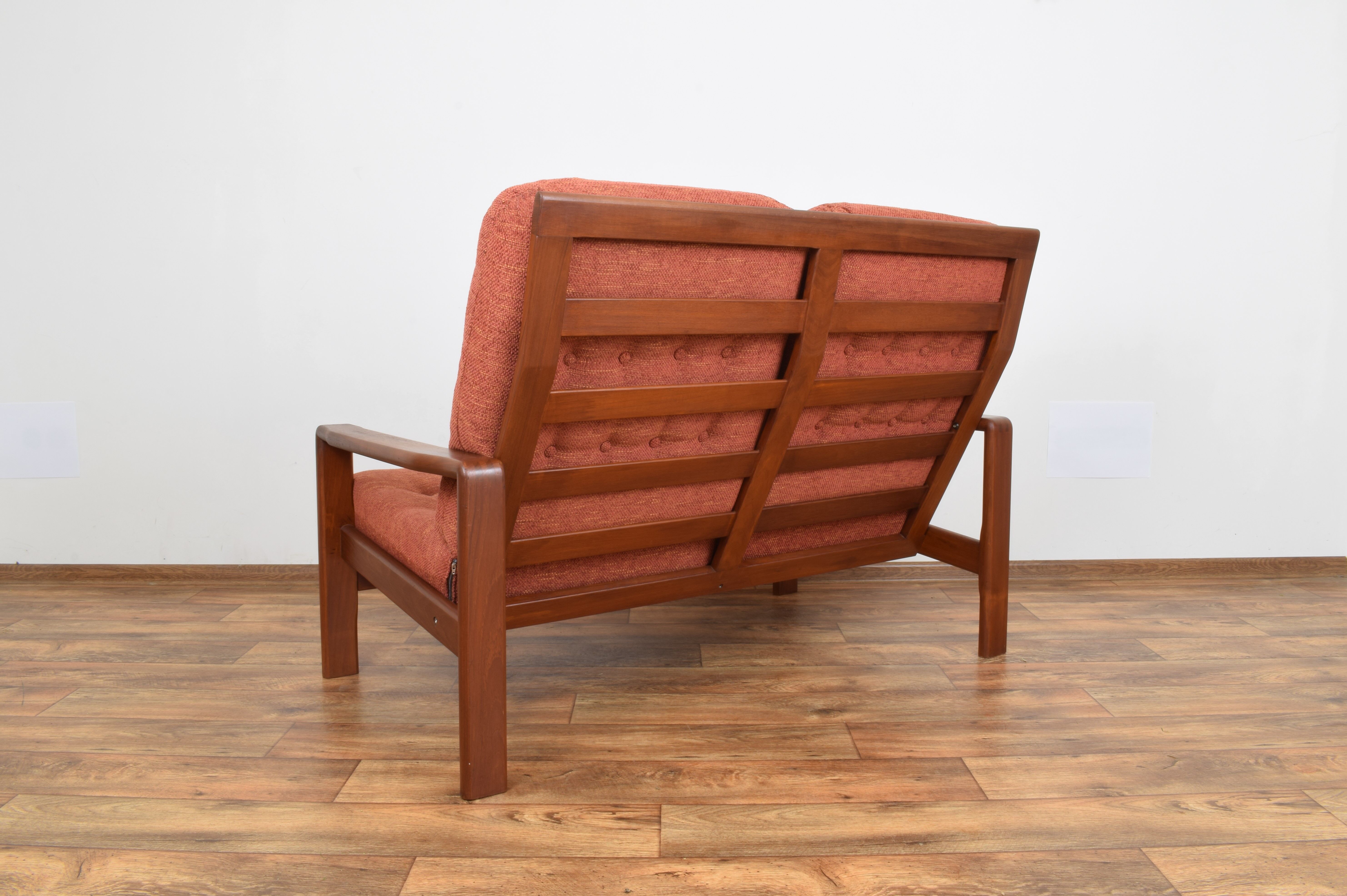 Mid-century Danish teak sofa, 1960s