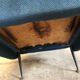Vintage Italian Blue Armchair circa 1950