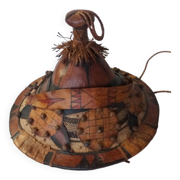 Tingandé ou tengade, chapeau traditionnel Peul, Afrique
