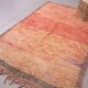 Peach Vintage Moroccan Rug 160 x 260 cm - Berber Wool Rug - Handmade Rug