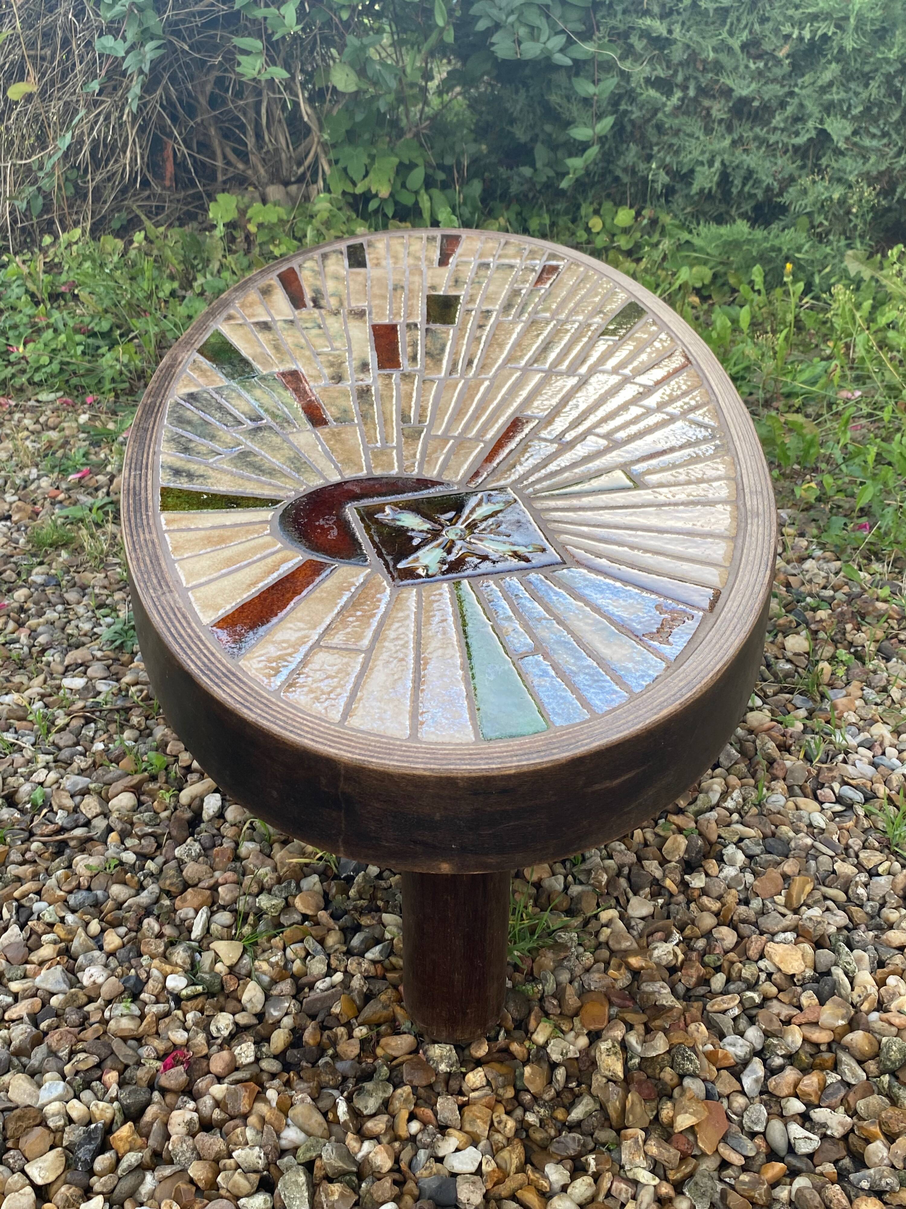 Vallauris coffee table by Barrois