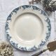 Plat rond vintage Terre de fer Aux Lions de Paris modèle "Perselle" Made in France