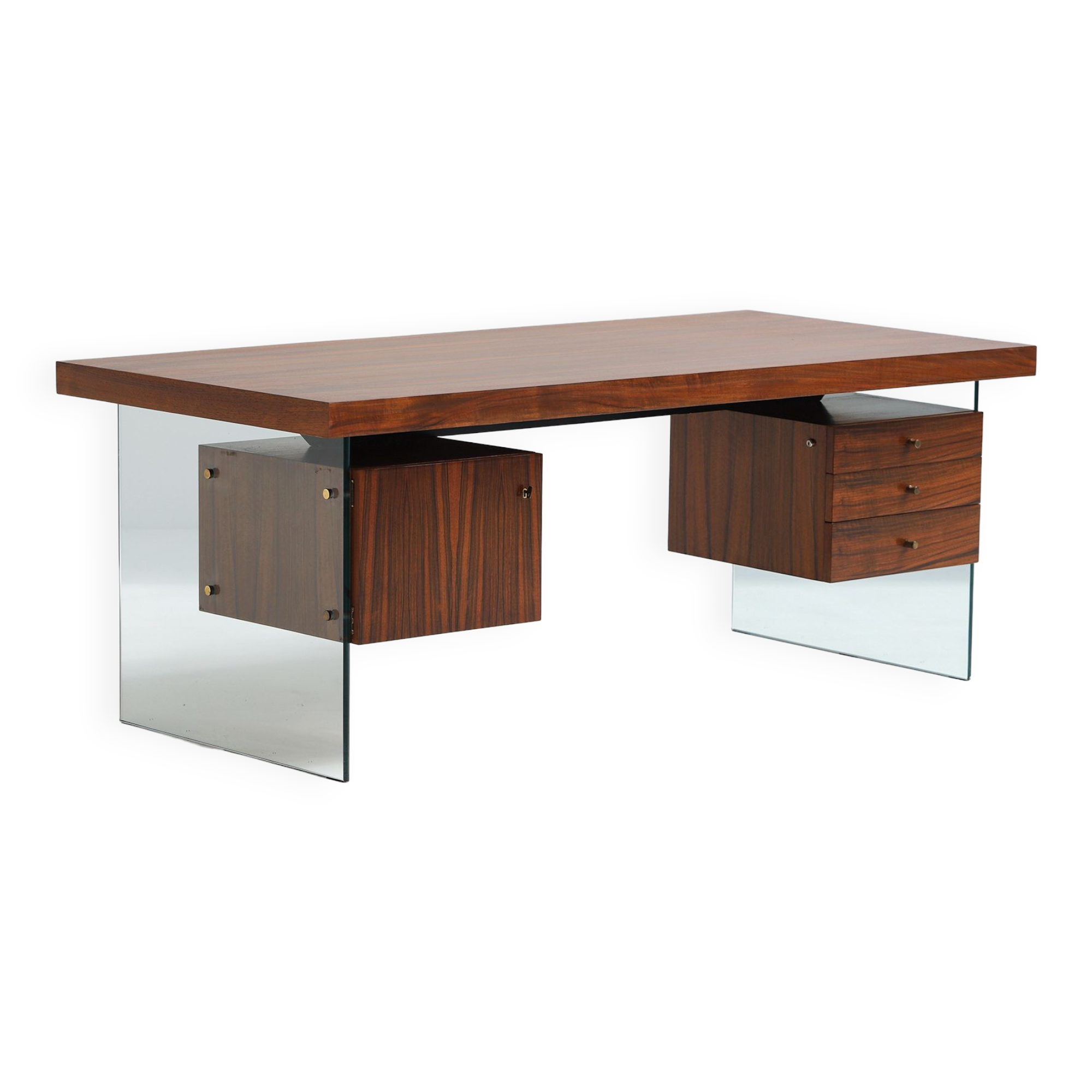 Rare executive desk designed by Jos de Mey for Van den Berghe Pauvers 1960
