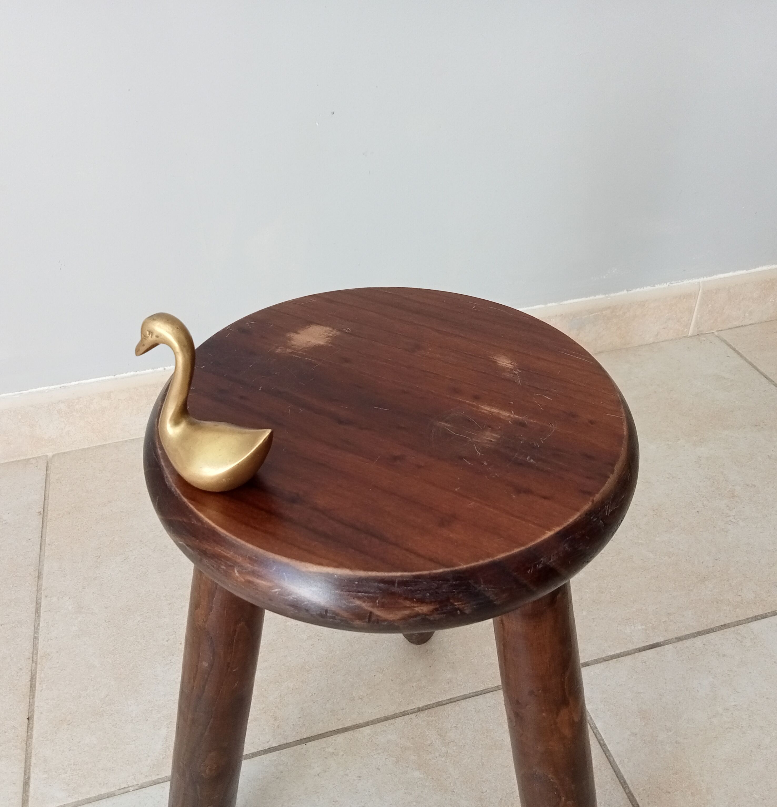 Vintage tripod stool 50s/60s