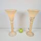 Lampes de table en albâtre vintage en marbre, années 1970, ensemble de 2