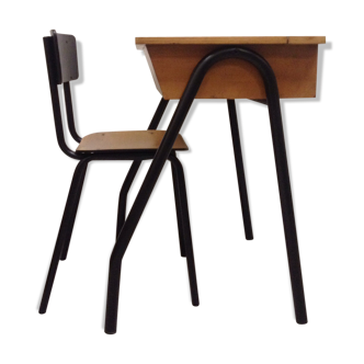 Desk and his chair