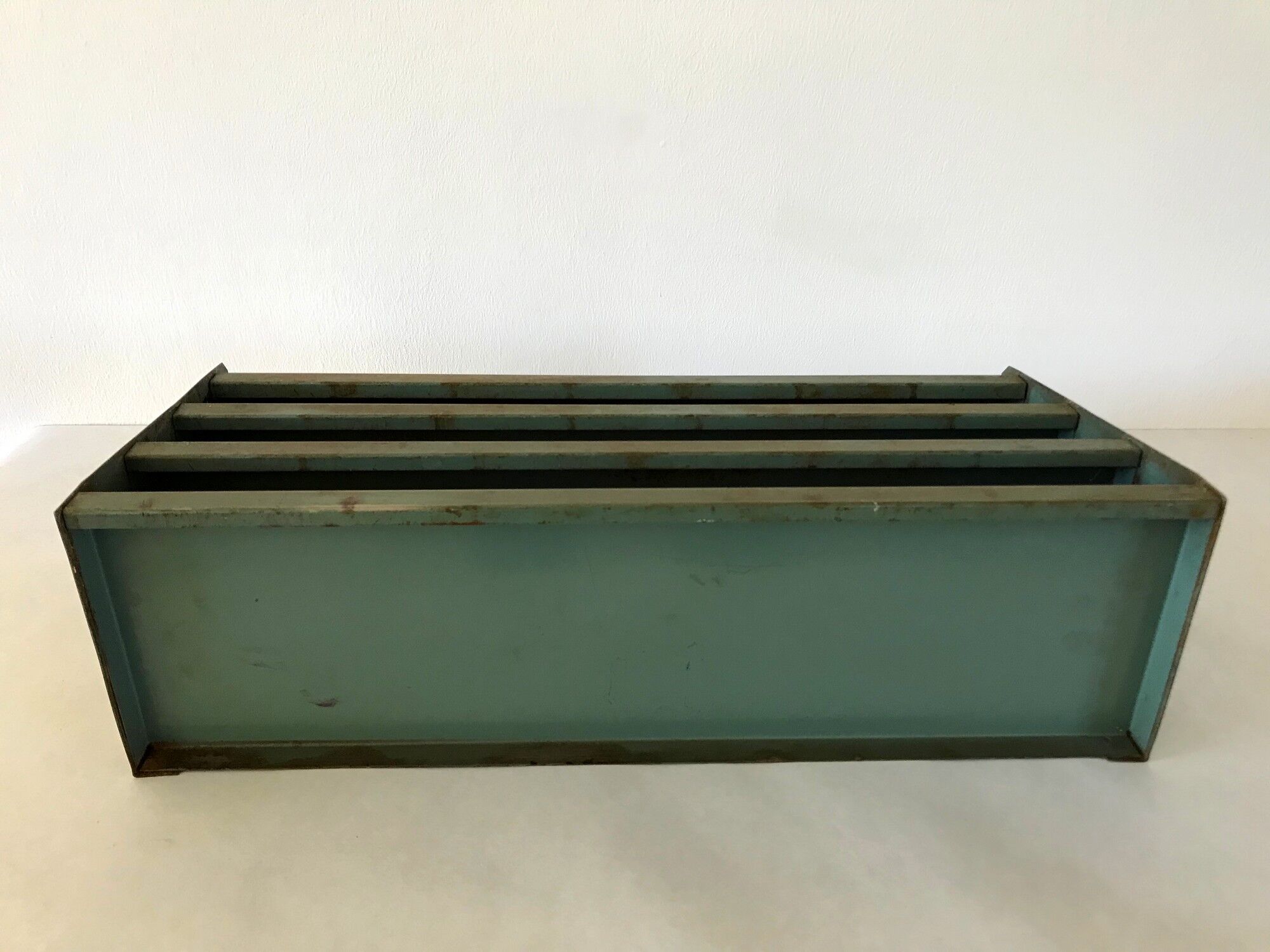 Vintage workshop wall shelf 60s